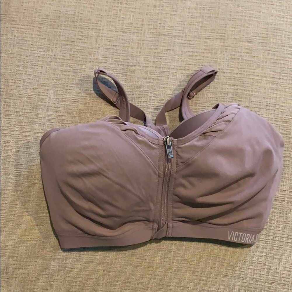 Victoria’s Secret front zip sports bra